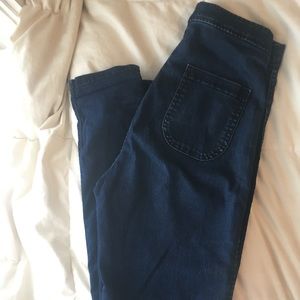 American Apparel Easy Jeans in Dark Wash Indigo
